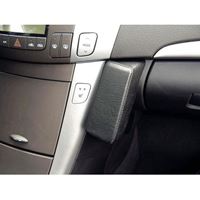 Resim Telefon-Konsole für Hyundai Sonata, ab Bj. 2008- , BLACK, Echtleder