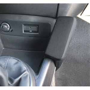 Picture of Telefon-Konsole für Hyundai i20, ab Bj. 2009-, BLACK, Kunstleder