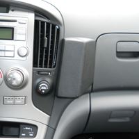 Bild von Telefon-Konsole für Hyundai H1 (i800) , ab Bj. 01/2008-, BLACK, Echtleder
