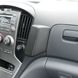 Resim Telefon-Konsole für Hyundai H1 (i800) , ab Bj. 01/2008-, BLACK, Echtleder