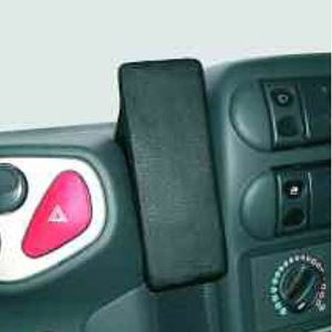 Bild von Telefon-Konsole für Iveco Eurocargo, ab Bj. 09/2000 bis 2008, BLACK, Echtleder
