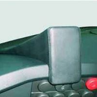Bild von Telefon-Konsole für Iveco Daily, ab Bj. 06/2014, BLACK, Echtleder
