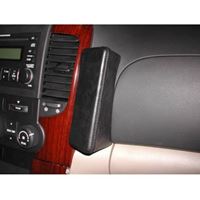 Bild von Telefon-Konsole für Kia Carnival III, ab Bj. 2006-, BLACK, Echtleder