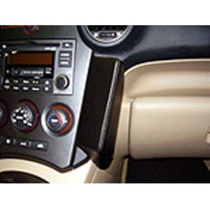 Bild von Telefon-Konsole für Kia Carens, ab Bj. 10/2006, BLACK, Echtleder