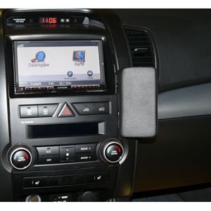 Bild von Telefon-Konsole für Kia Sorento 2, ab Bj. 04/2009 bis 09/2014, BLACK, Kunstleder