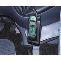 Bild von Telefon-Konsole für Lancia Thema, ab Bj. 11/2011-, BLACK, Echtleder