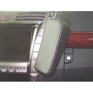 Resim Telefon-Konsole für Lexus LS 460, ab Bj. 2007-, BLACK, Kunstleder