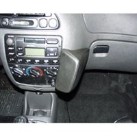 Bild von Telefon-Konsole für Mazda 121, ab Bj. 96-, BLACK, Kunstleder