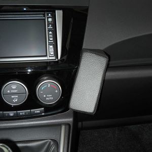 Bild von Telefon-Konsole für Mazda 5 (Typ CW), ab Bj. 10/2010-, BLACK, Echtleder