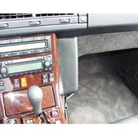 Bild von Telefon-Konsole für Mercedes SL (R129), ab Bj. 93-, BLACK, Kunstleder