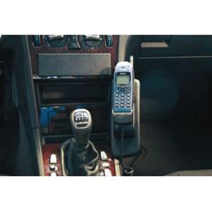 Bild von Telefon-Konsole für Mercedes C-Klasse (W202), ab Bj. 93-2000, BLACK, Kunstleder