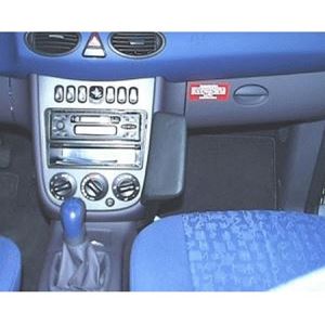 Bild von Telefon-Konsole für Mercedes A-Klasse, ab Bj. 03/2001 bis 06/2004, BLACK, Kunstleder