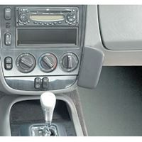 Bild von Telefon-Konsole für Mercedes ML / M-Klasse (W163), ab Bj. 2001-, BLACK, Echtleder