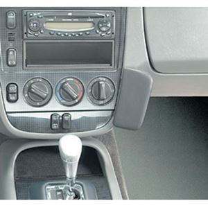 Bild von Telefon-Konsole für Mercedes ML / M-Klasse (W163), ab Bj. 2001-, BLACK, Kunstleder