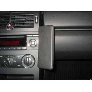Bild von Telefon-Konsole für Mercedes A-Klasse, ab Bj. 09/2004 bis 06/2012, BLACK, Kunstleder