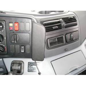 Bild von Telefon-Konsole für Mercedes Atego, ab Bj. 2004-, BLACK, Echtleder