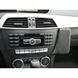 Bild von Telefon-Konsole für Mercedes C-Klasse (W204) FACELIFT, ab Bj. 03/2011 bis 02/2014, BLACK, Kunstleder