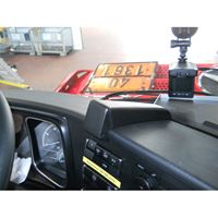 Bild von Telefon-Konsole für Mercedes A-Klasse (W176), ab Bj. 07/2012-, BLACK, Echtleder