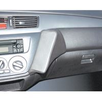 Bild von Telefon-Konsole für Mitsubishi Lancer, ab Bj. 11/2003 bis 12/2007, BLACK, Echtleder