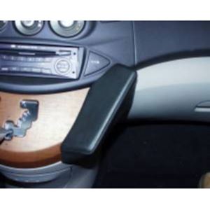 Bild von Telefon-Konsole für Mitsubishi Grandis (nur für Automatik!), ab Bj. 04/2004-, BLACK, Echtleder