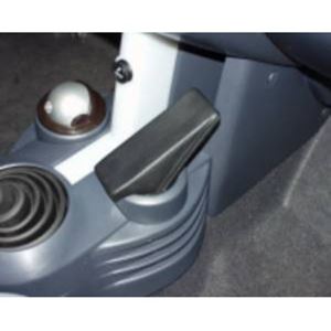 Bild von Telefon-Konsole für Mitsubishi Colt, ab Bj. 06/2004-, BLACK, Echtleder