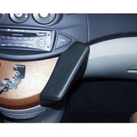 Bild von Telefon-Konsole für Mitsubishi Grandis, mit Schaltgetriebe, ab Bj. 03/2004-, BLACK, Echtleder