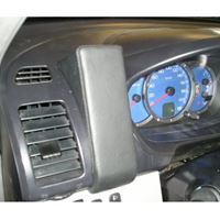 Bild von Telefon-Konsole für Mitsubishi L200 ab Bj. 03/2006 , BLACK, Echtleder