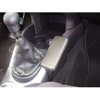 Bild von Telefon-Konsole für Mitsubishi Outlander, ab Bj. 02/2007 bis 10/2012, BLACK, Echtleder