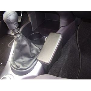 Bild von Telefon-Konsole für Mitsubishi Outlander, ab Bj. 02/2007 bis 10/2012, BLACK, Echtleder