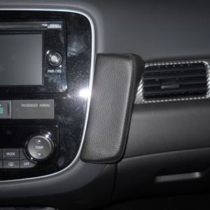 Bild von Telefon-Konsole für Mitsubishi Outlander, ab Bj. 11/2012-, BLACK, Kunstleder