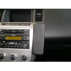 Image de Telefon-Konsole für Nissan Murano, ab Bj. 2005-, BLACK, Kunstleder
