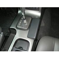 Bild von Telefon-Konsole für Nissan Pathfinder II, ab Bj. 04/2005- (für PKW mit Automatikgetriebe!), BLACK, Echtleder