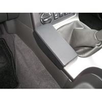 Bild von Telefon-Konsole für Nissan Pathfinder II, ab Bj. 04/2005- (für PKW mit Schaltgetriebe!), BLACK, Echtleder