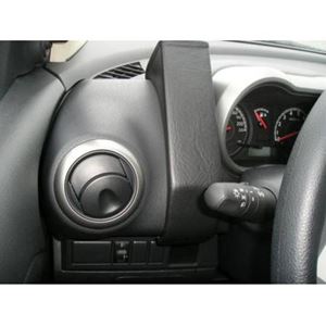 Bild von Telefon-Konsole für Nissan Note, ab Bj. 2006- , BLACK, Echtleder
