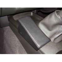 Bild von Telefon-Konsole für Nissan Navara D40, ab Bj. 2005- , BLACK, Echtleder