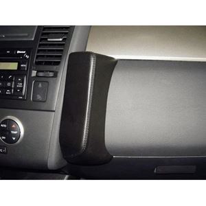 Imagen de Telefon-Konsole für Nissan X-Trail, ab Bj. 02/2014-, BLACK, Kunstleder