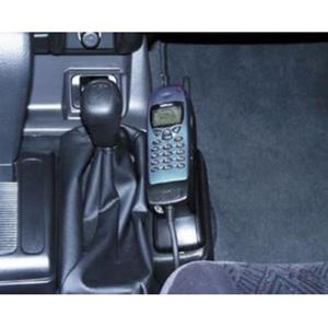 Εικόνα της Telefon-Konsole für Opel Calibra, ab Bj. 91-, BLACK, Echtleder