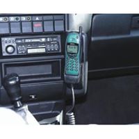 Bild von Telefon-Konsole für Opel Omega (A), bis Bj. -1993, BLACK, Echtleder