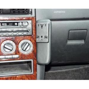 Bild von Telefon-Konsole für Opel Astra G , ab Bj. 1998 bis 2005, BLACK, Kunstleder