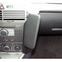 Bild von Telefon-Konsole für Opel Astra H, ab Bj. 03/2004, BLACK, Kunstleder