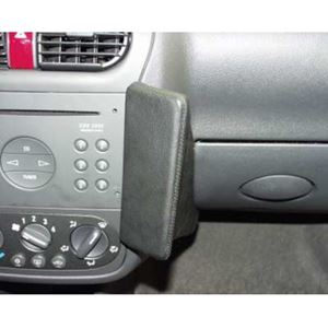 Εικόνα της Telefon-Konsole für Opel Combo, ab Bj. 2002-, BLACK, Kunstleder