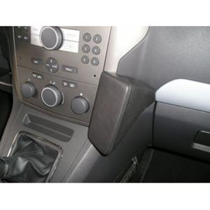 Bild von Telefon-Konsole für Opel Zafira B, ab Bj. 07/2005 , BLACK, Echtleder