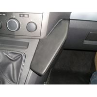 Bild von Telefon-Konsole für Opel Zafira B, ab Bj. 07/2005 (Montage weiter unten) , BLACK, Echtleder