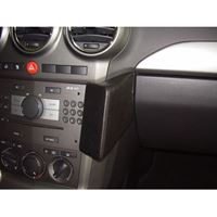 Resim Telefon-Konsole für Opel Antara, ab Bj. 03/2007-, BLACK, Echtleder