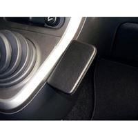 Image de Telefon-Konsole für Suzuki Splash, ab Bj. 04/2008, BLACK, Echtleder