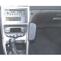 Bild von Telefon-Konsole für Peugeot 307 u. 307 SW ab Bj. 2001 / 307 CC ab Bj. 2003 , BLACK, Echtleder