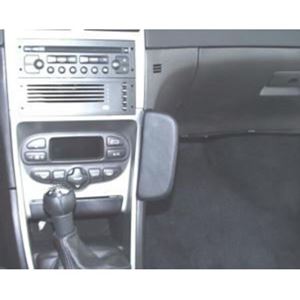 Bild von Telefon-Konsole für Peugeot 307 u. 307 SW ab Bj. 2001 / 307 CC ab Bj. 2003 , BLACK, Kunstleder