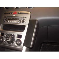 Bild von Telefon-Konsole für Peugeot 308 ab Bj. 10/2007, BLACK, Echtleder