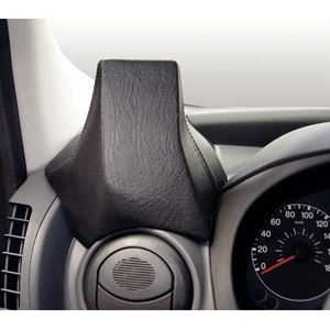 Bild von Telefon-Konsole für Fiat Fiorino ab Bj. 2008-, BLACK, Echtleder (Montage Links)