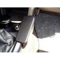 Bild von Telefon-Konsole für Peugeot 4007 ab Bj. 2008-, BLACK, Echtleder